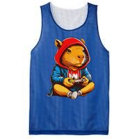 Capybara Video Games Gaming Capy Mesh Reversible Basketball Jersey Tank