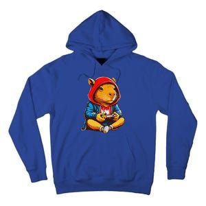 Capybara Video Games Gaming Capy Tall Hoodie