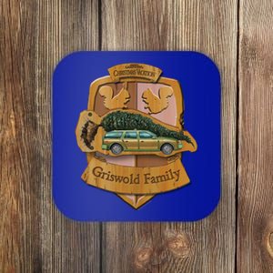 Christmas Vacation Griswold Family Crest Cute Gift Coaster