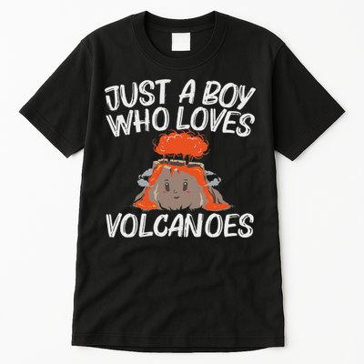 Cool Volcano Gift For Lava Magma Eruption Geology Tall T-Shirt