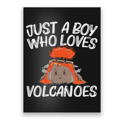 Cool Volcano Gift For Lava Magma Eruption Geology Poster