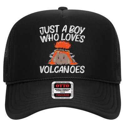 Cool Volcano Gift For Lava Magma Eruption Geology Trucker Hat