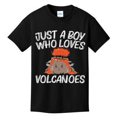 Cool Volcano Gift For Lava Magma Eruption Geology Kids T-Shirt