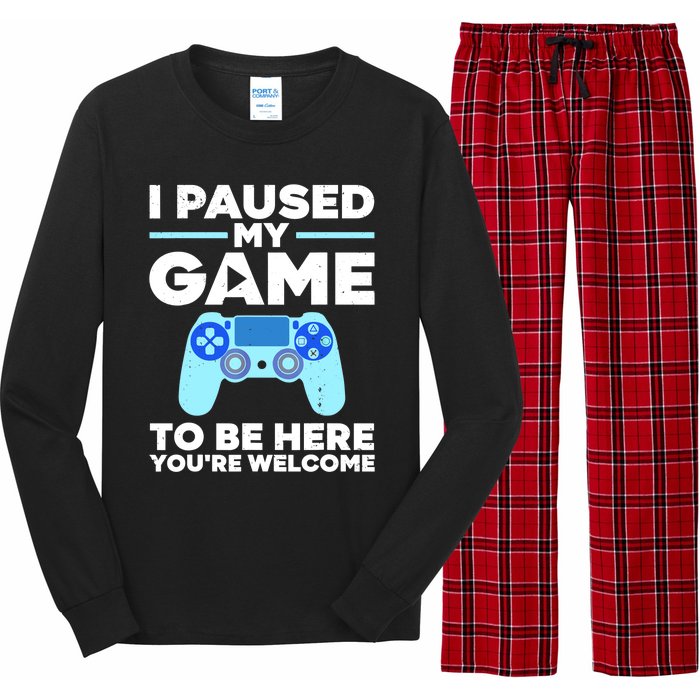 Cool Video Game Art For Wo Video Gamer Gaming Lover Long Sleeve Pajama Set