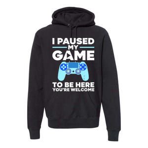 Cool Video Game Art For Wo Video Gamer Gaming Lover Premium Hoodie