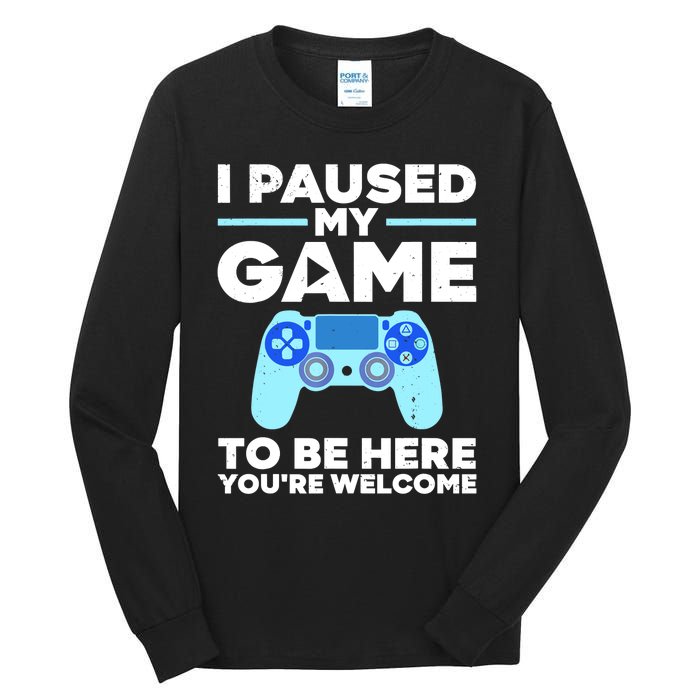 Cool Video Game Art For Wo Video Gamer Gaming Lover Tall Long Sleeve T-Shirt