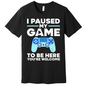 Cool Video Game Art For Wo Video Gamer Gaming Lover Premium T-Shirt