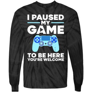 Cool Video Game Art For Wo Video Gamer Gaming Lover Tie-Dye Long Sleeve Shirt