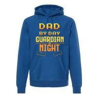 Computer Video Gamer Dad Husband FatherS Day Game Lover Gift Premium Hoodie