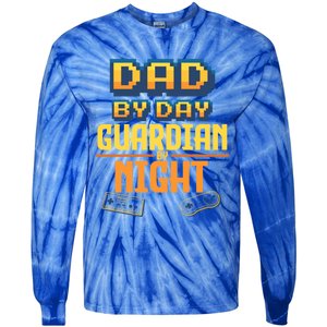 Computer Video Gamer Dad Husband FatherS Day Game Lover Gift Tie-Dye Long Sleeve Shirt