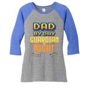 Computer Video Gamer Dad Husband FatherS Day Game Lover Gift Women's Tri-Blend 3/4-Sleeve Raglan Shirt