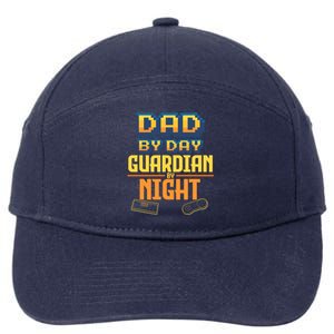 Computer Video Gamer Dad Husband FatherS Day Game Lover Gift 7-Panel Snapback Hat