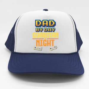 Computer Video Gamer Dad Husband FatherS Day Game Lover Gift Trucker Hat