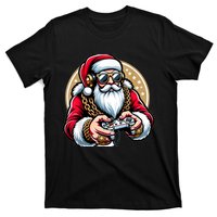 Christmas Video Game Santa Gamer Xmas T-Shirt