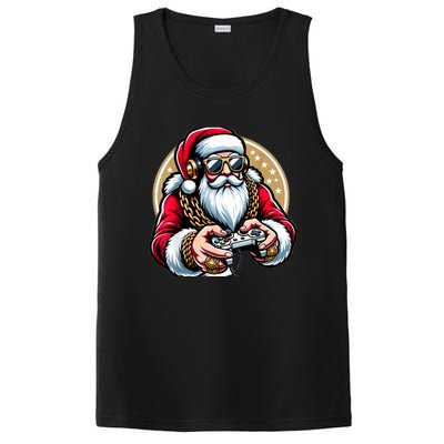 Christmas Video Game Santa Gamer Xmas PosiCharge Competitor Tank