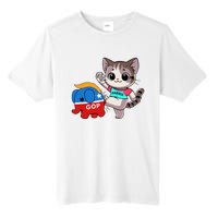 Cat Vs. Gop Elephant Kamala Harris Anti Trump Anti Maga Tall Fusion ChromaSoft Performance T-Shirt