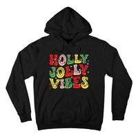 Christmas Vibes Holly Christmas Jolly Santa Winter Xmas 2024 Hoodie