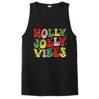 Christmas Vibes Holly Christmas Jolly Santa Winter Xmas 2024 PosiCharge Competitor Tank