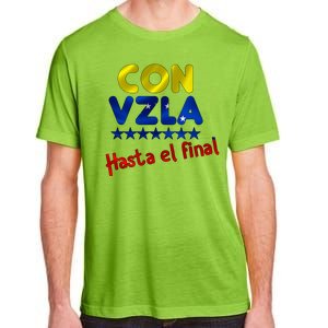 Con Venezuela Hasta El Final Adult ChromaSoft Performance T-Shirt