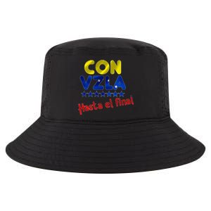 Con Venezuela Hasta El Final Cool Comfort Performance Bucket Hat