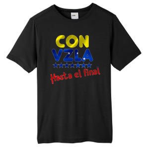 Con Venezuela Hasta El Final Tall Fusion ChromaSoft Performance T-Shirt