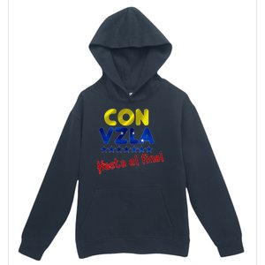 Con Venezuela Hasta El Final Urban Pullover Hoodie