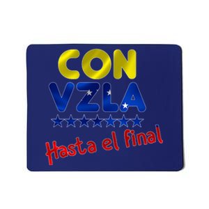 Con Venezuela Hasta El Final Mousepad