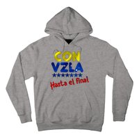 Con Venezuela Hasta El Final Hoodie