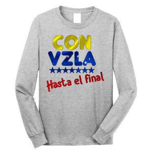 Con Venezuela Hasta El Final Long Sleeve Shirt