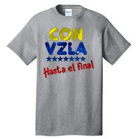 Con Venezuela Hasta El Final Tall T-Shirt