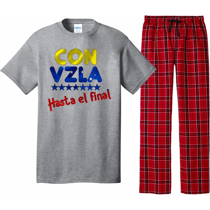 Con Venezuela Hasta El Final Pajama Set