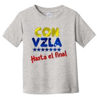 Con Venezuela Hasta El Final Toddler T-Shirt