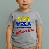 Con Venezuela Hasta El Final Toddler T-Shirt