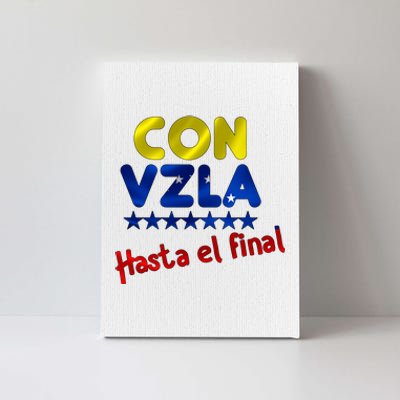 Con Venezuela Hasta El Final Canvas