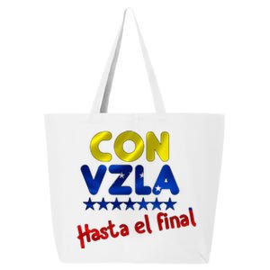 Con Venezuela Hasta El Final 25L Jumbo Tote