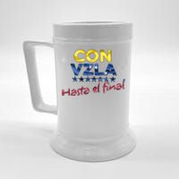 Con Venezuela Hasta El Final Maria Corina Machado Edmundo Beer Stein