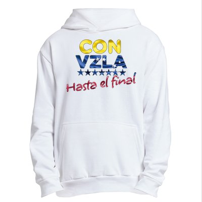 Con Venezuela Hasta El Final Maria Corina Machado Edmundo Urban Pullover Hoodie