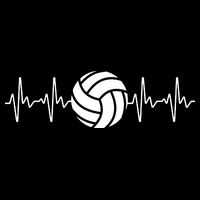 Cool Volleyball Heartbeat Design Volleyball Coach Baby Bodysuit