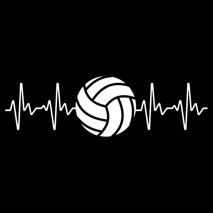 Cool Volleyball Heartbeat Design Volleyball Coach Baby Bodysuit