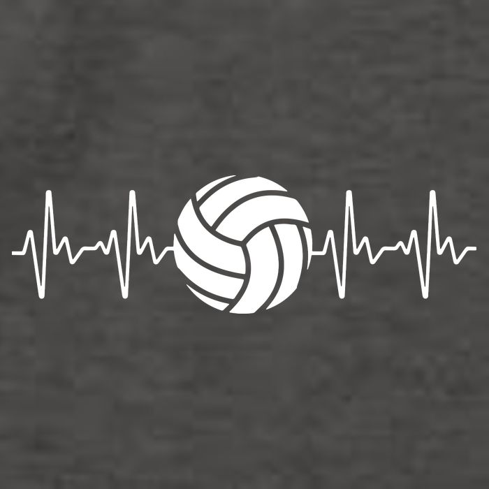 Cool Volleyball Heartbeat Design Volleyball Coach Vector Backpack