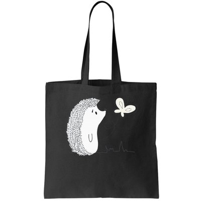 Cute Vintage Hedgehog & Butterfly Art & Gift G005287 Bag