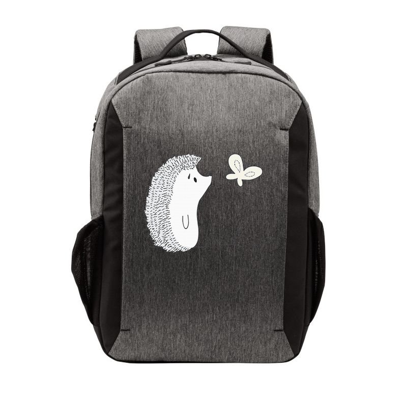 Cute Vintage Hedgehog & Butterfly Art & Gift G005287 Vector Backpack
