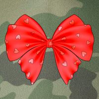 Cute Valentine Heart Print Red Ribbon Bow Legacy Tie Dye Trucker Hat