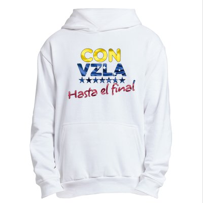 Con Venezuela Hasta El Final Maria Corina Machado Edmundo Urban Pullover Hoodie