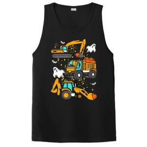 Construction Vehicle Halloween Crane Truck Pumpkin PosiCharge Competitor Tank