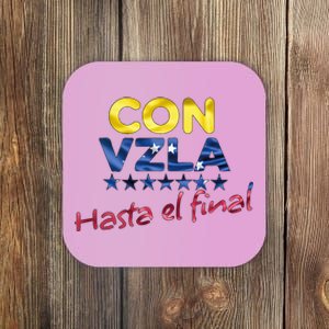 Con Venezuela Hasta El Final Maria Corina Machado Edmundo Coaster