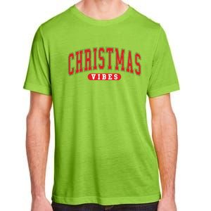 Christmas Vibes Holiday Xmas Winter Season Merry Christmas Gift Adult ChromaSoft Performance T-Shirt