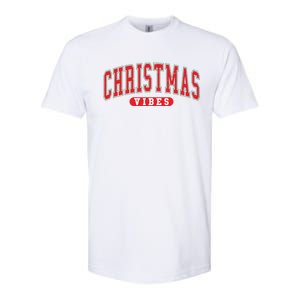 Christmas Vibes Holiday Xmas Winter Season Merry Christmas Gift Softstyle CVC T-Shirt