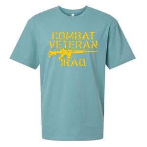 Combat Veteran Iraq For Proud American Vets Sueded Cloud Jersey T-Shirt