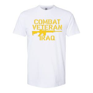 Combat Veteran Iraq For Proud American Vets Softstyle CVC T-Shirt